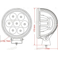 12V-48V 7inch 70W CREE LED Offroad Automobil Fahrlicht